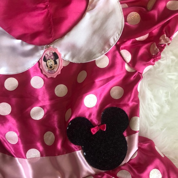 Disney | Pink Minnie Mouse Costume w/ Mouse Ears - Picture 4 of 5